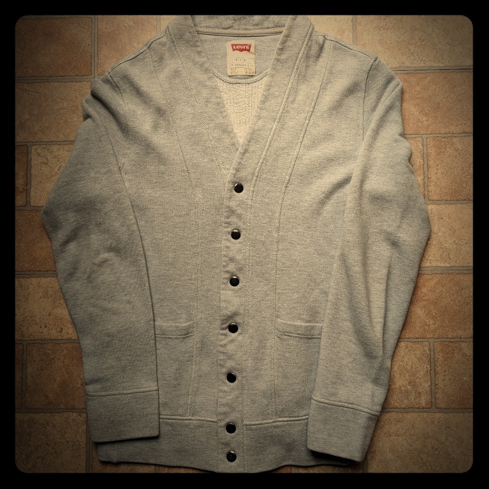 Men's button 7 button cardigan